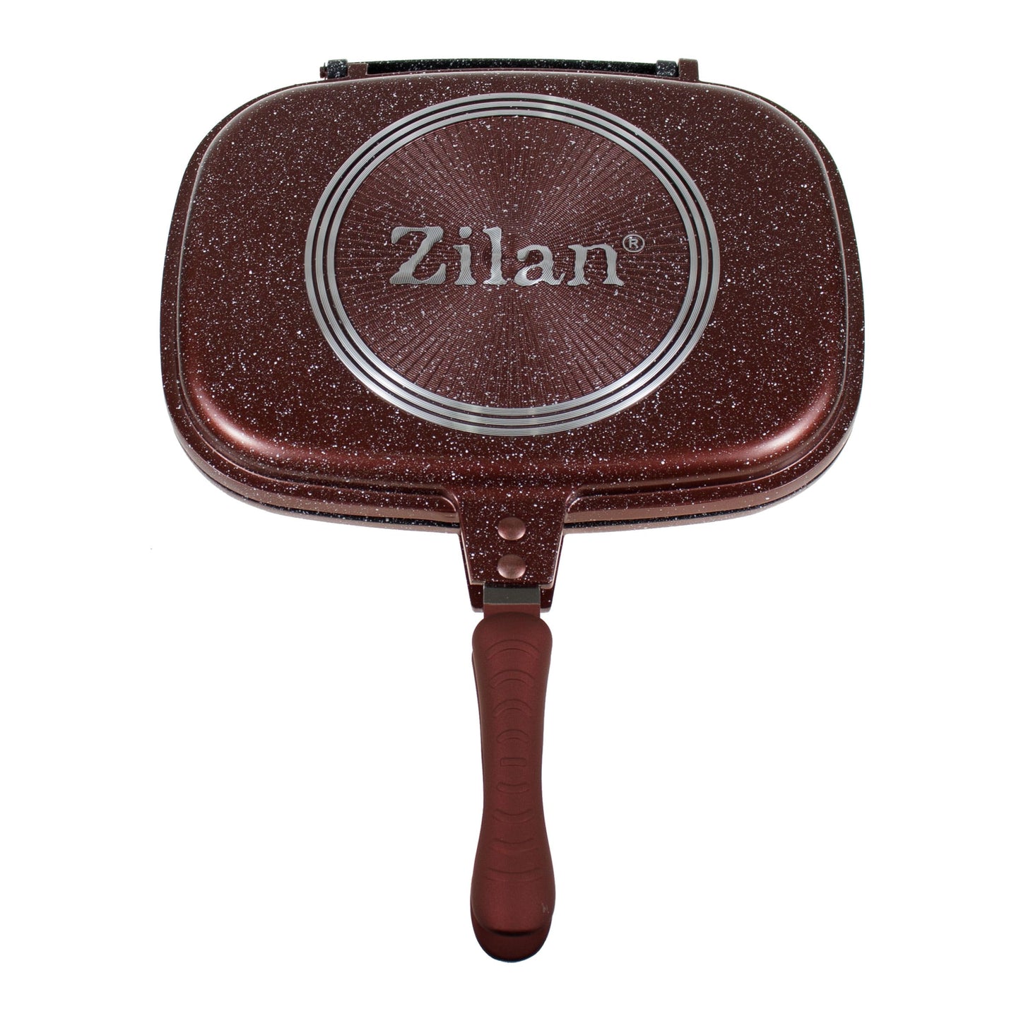 Tigaie dubla antiaderenta cu garnitura silicon, diametru 30 cm / ZLN 9522