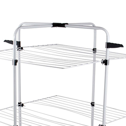 Uscator rufe vertical, mobil, suport umerase, suprafata uscare 30m / ZLN 4182