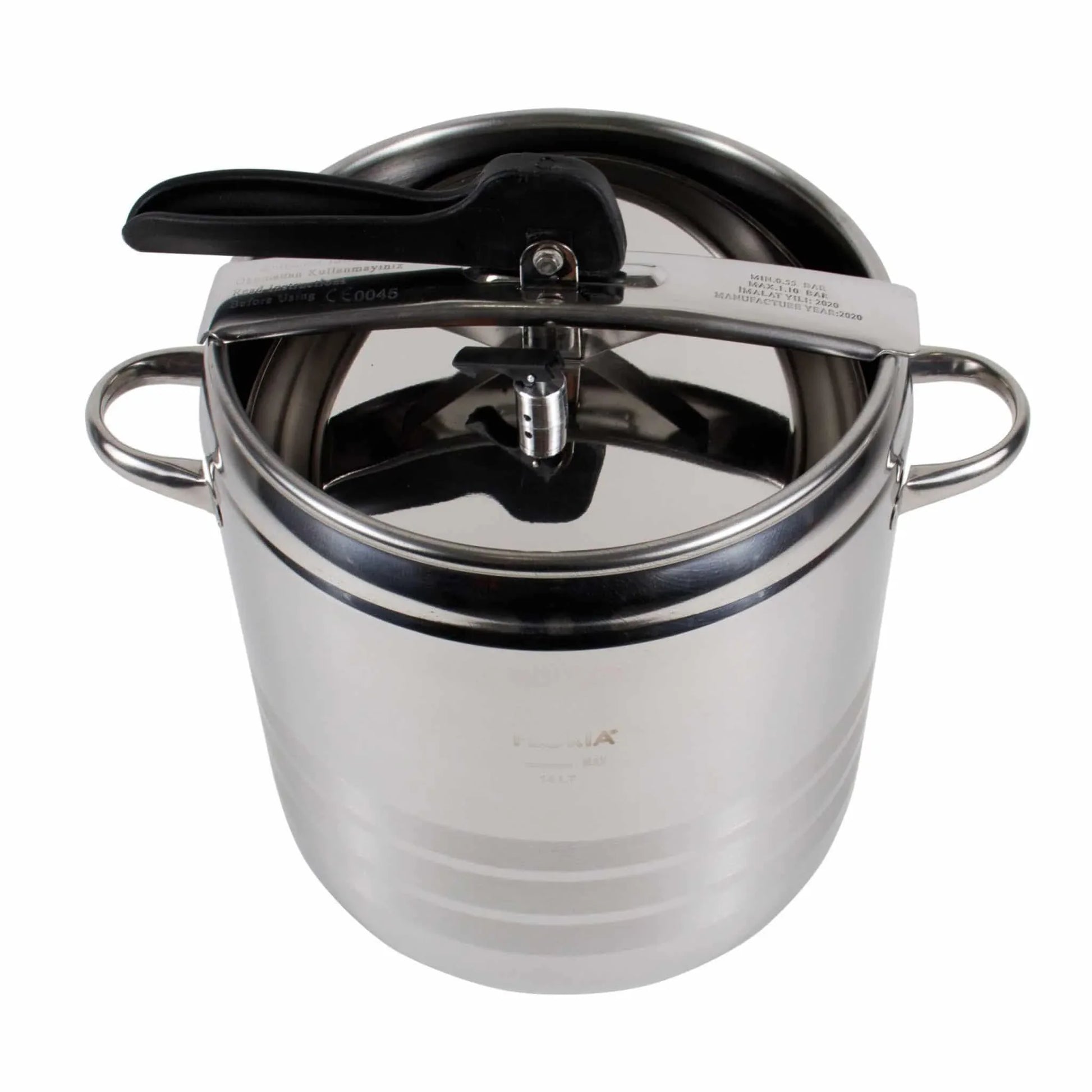 Oala sub presiune, inox cu capac, 14L / ZLN 6232 - 221.ro
