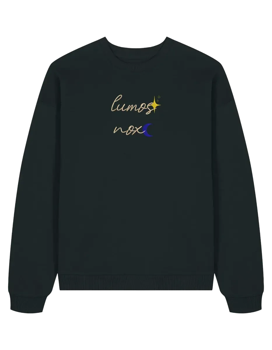 Lumos nox sweatshirt Harry Potter