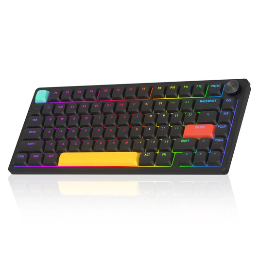 Tastatura Mecanica Ultra-Slim Wireless 75% Timebox, RGB, Low-Profile