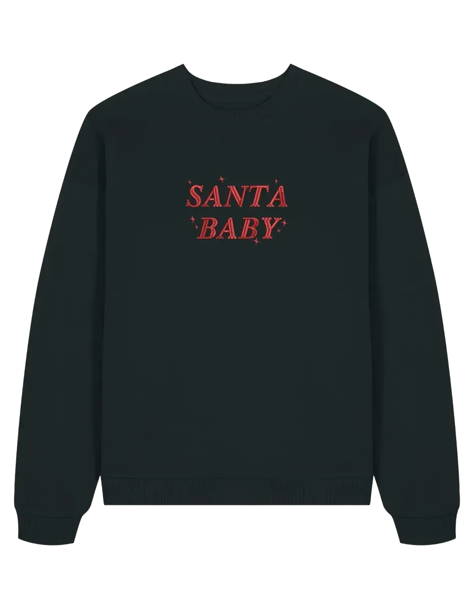 Santa baby sweatshirt Craciun