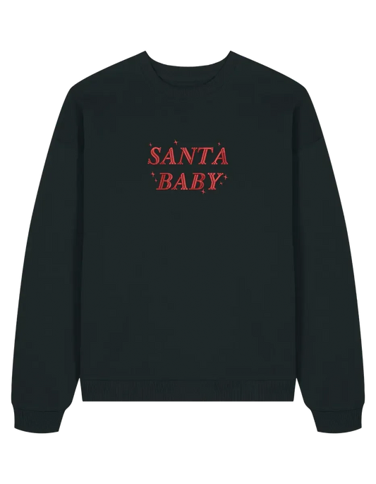 Santa baby sweatshirt Craciun