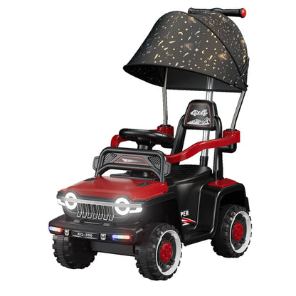 Masinuta electrica copii, Off-road, dubla sau simpla tractiune, Rosu