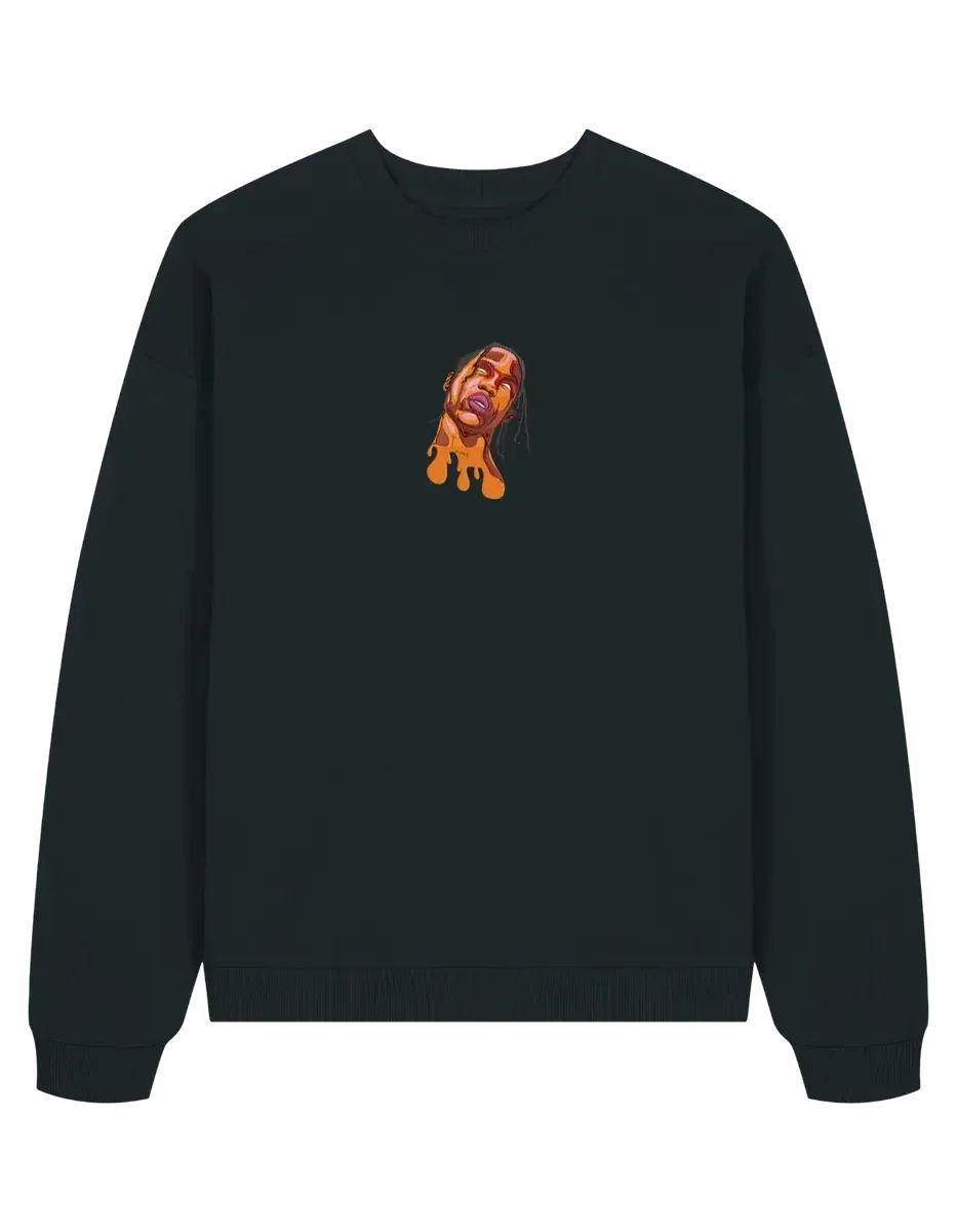 Travis face sweatshirt Travis Scott