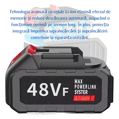 Acumulator Li-Ion 48Vf MAX, 4000mAh, compatibil unelte electrice fără fir
