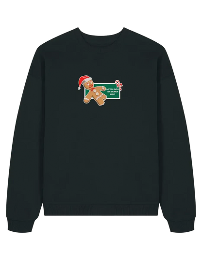 Gingerbread man sweatshirt Craciun