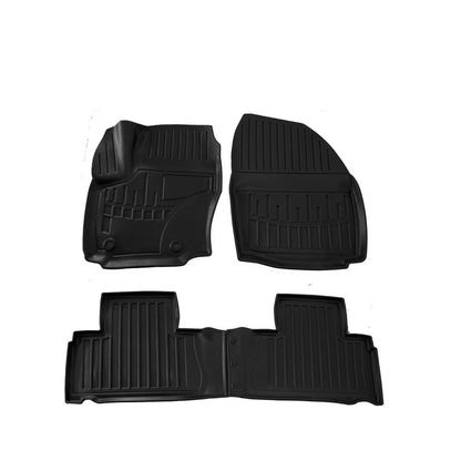 Set covorase auto cauciuc tip tavita  pentru ford s-max (2006-2014) sisteme fixare ovale