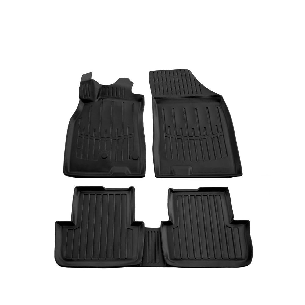 Set covorase auto cauciuc tip tavita pentru renault megane iii (combi) (2008-2015)
