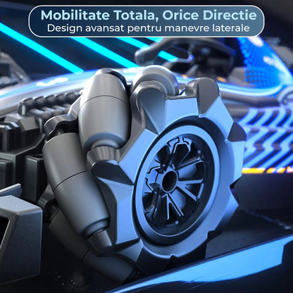 Masina F1 Drift Timebox cu Telecomanda si Senzor de Gesturi – Masina cu Spray, Lumini, Muzica, 360° Rotatie si Tractiune Integrala, 3 baterii tip acumulator reincarabile – Jucarie Cadou Ideal pentru copii 7-14 Ani, Rosu/Negru - 221.ro