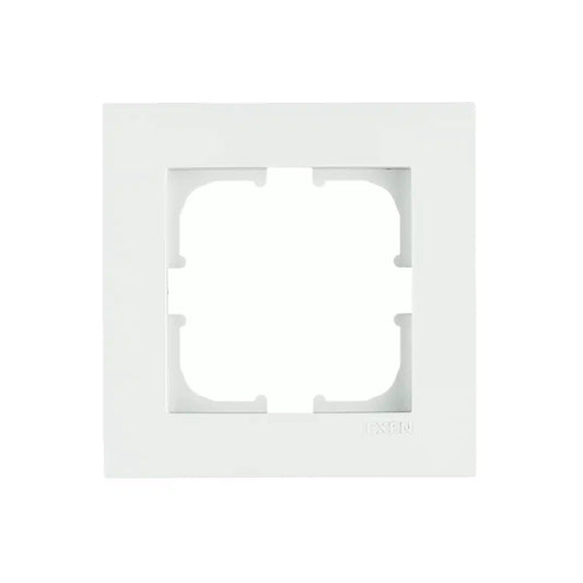 Rama pentru priza KARELL EXEN, alb / 200-010000-101