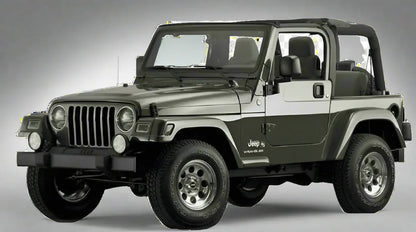 Covorase Auto TeamCar® Tip Tavita Compatibile Jeep Wrangler TJ (1997–2006) Negru - 221.ro