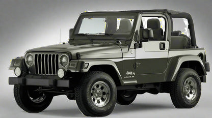 Jeep Wrangler TJ Covorase Auto TeamCar® Tip Tavita Compatibile (1997–2006) Blue