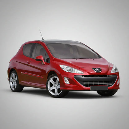 Covorase Auto Tip Tavita Compatibile Peugeot 308 3 usi (2007-2011) Red