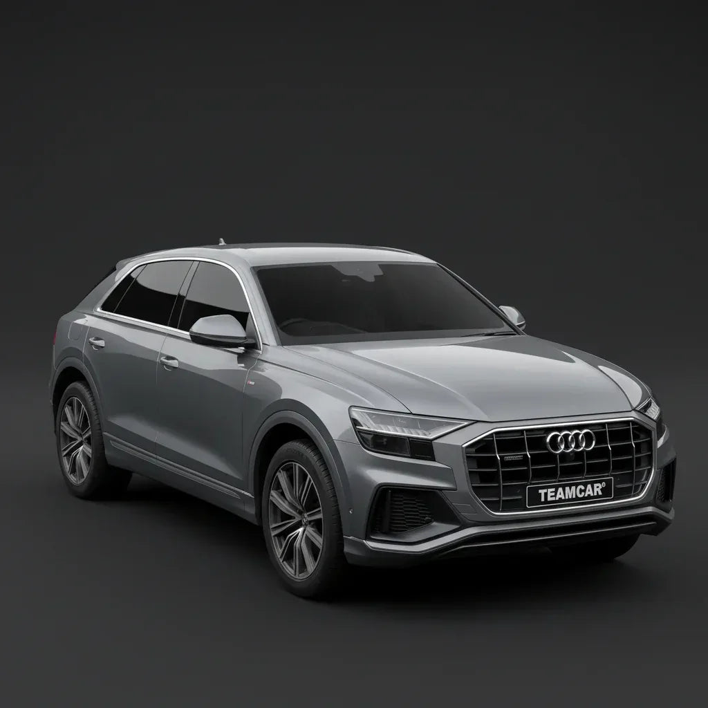 Covorase Tavita Cauciuc Compatibile Audi Q8 4M8 SUV 2018–2025 | Silver