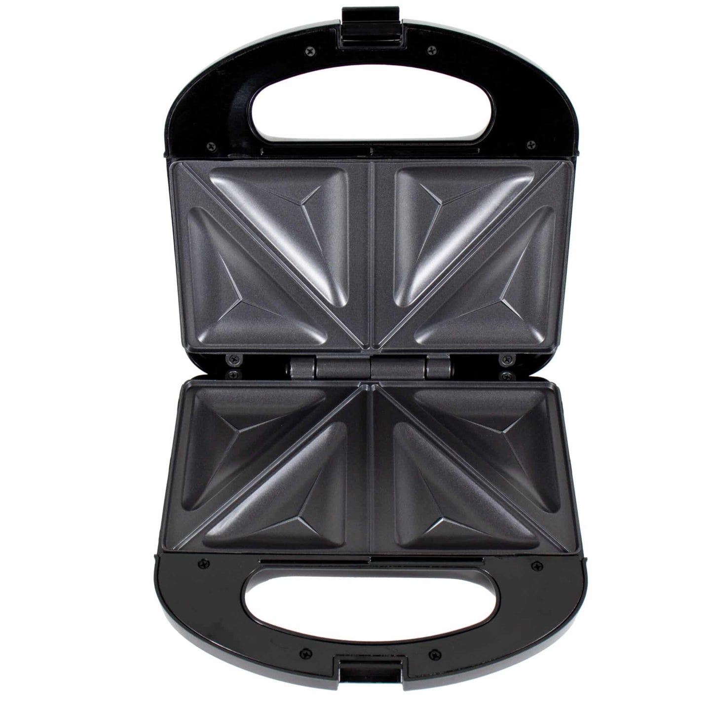 Sandwich-maker, putere 750 W, Placi antiaderente model triunghi, alb / ZLN 4305