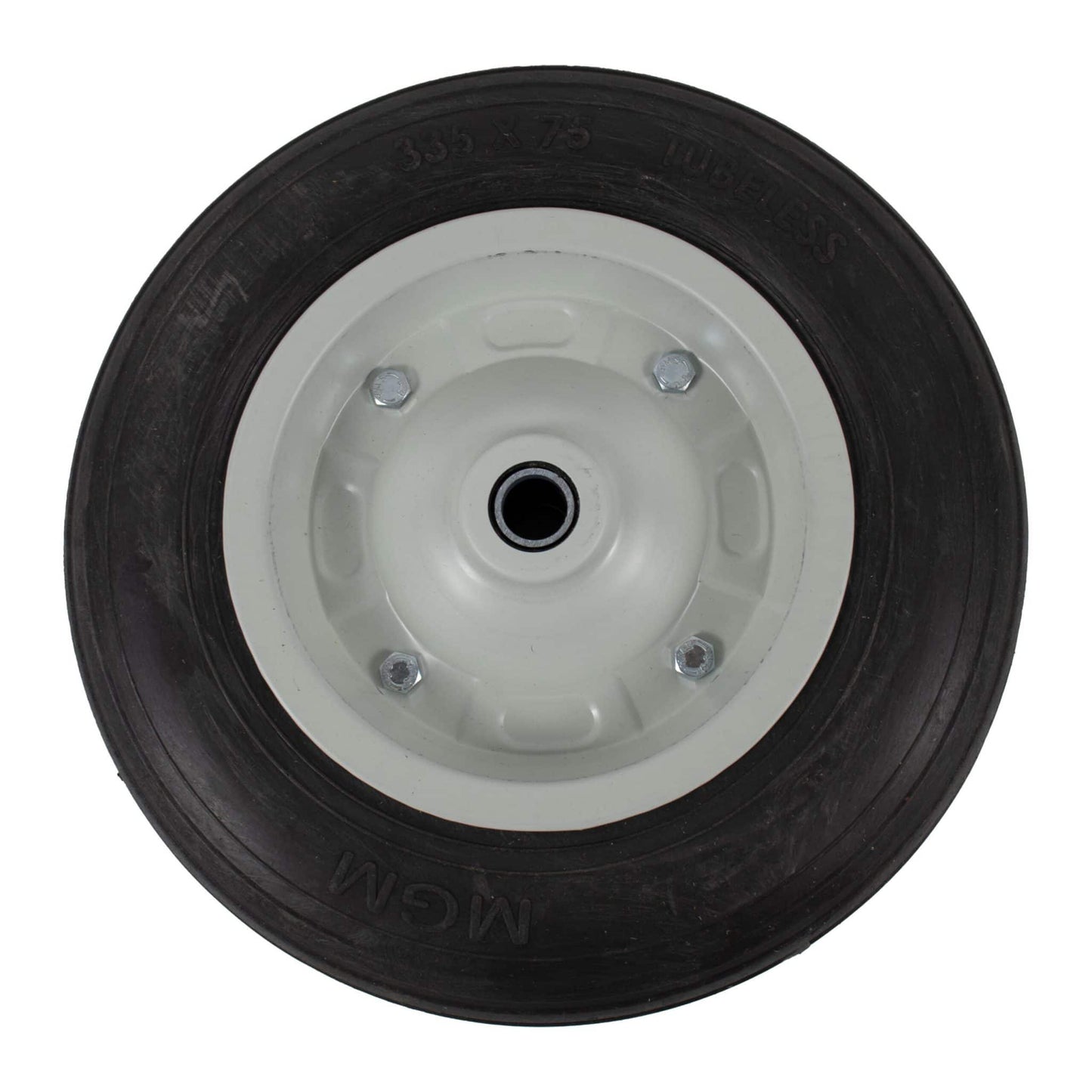 Roata roaba masiva, cu rulment, marime 335 x 75 mm  ZLN 4115