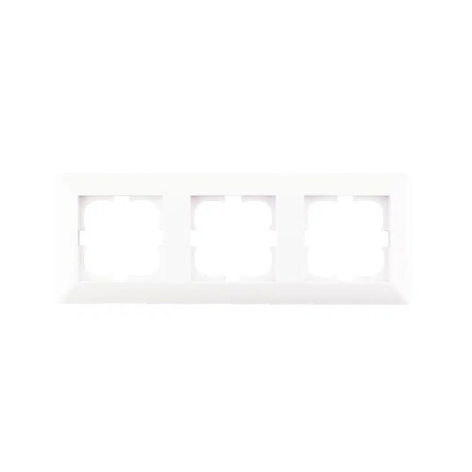 Rama pentru priza tripla ODAK EXEN, alb / 210-010000-103