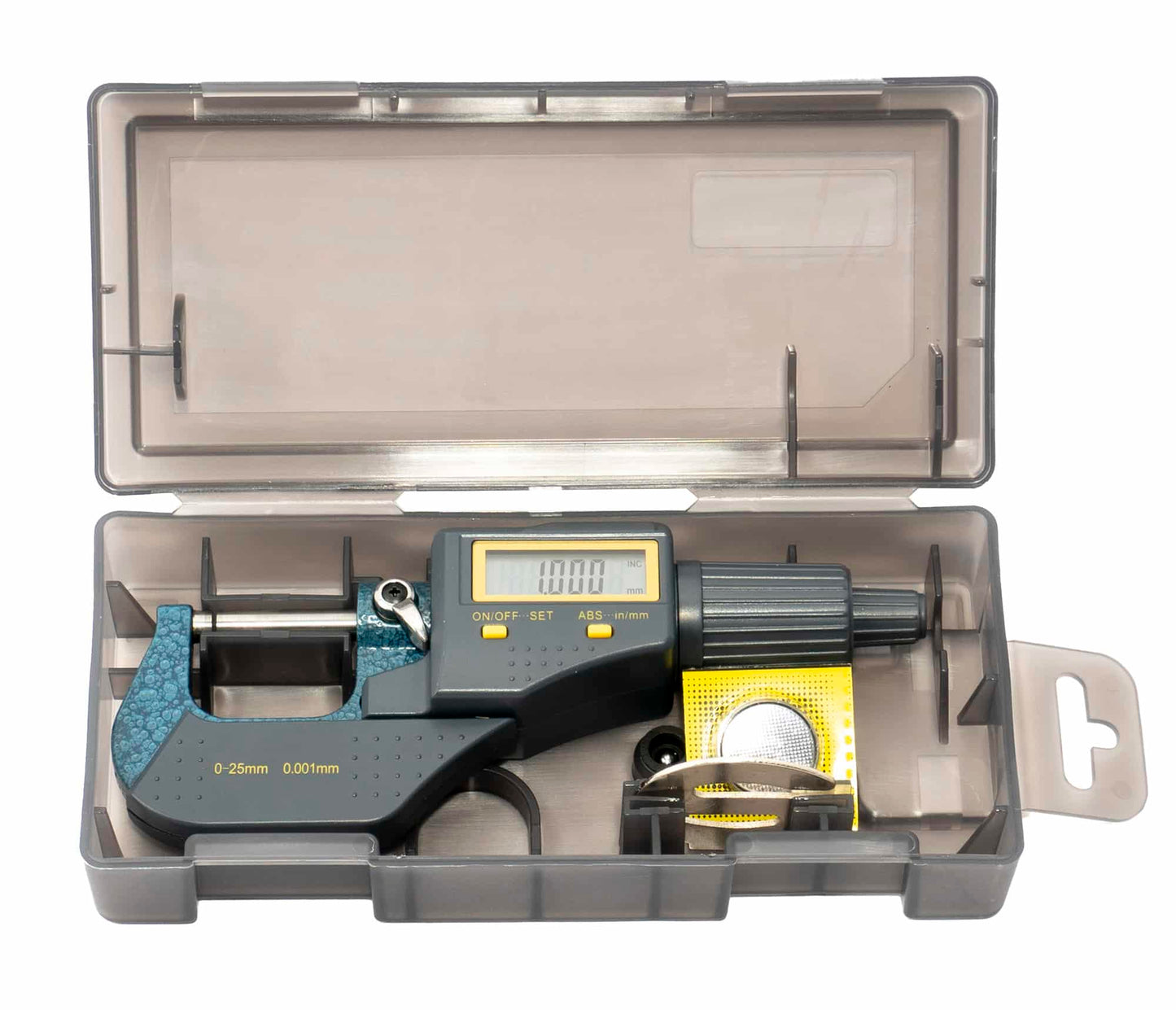 Micrometru digital cu diviziune 0.001, capacitate 0-25mm / ZTS 5472