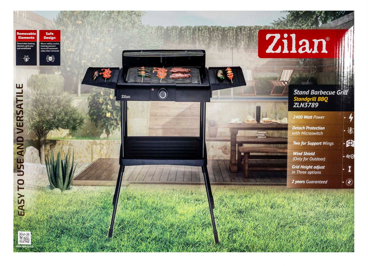 Gratar electric cu picior / ZLN 3789