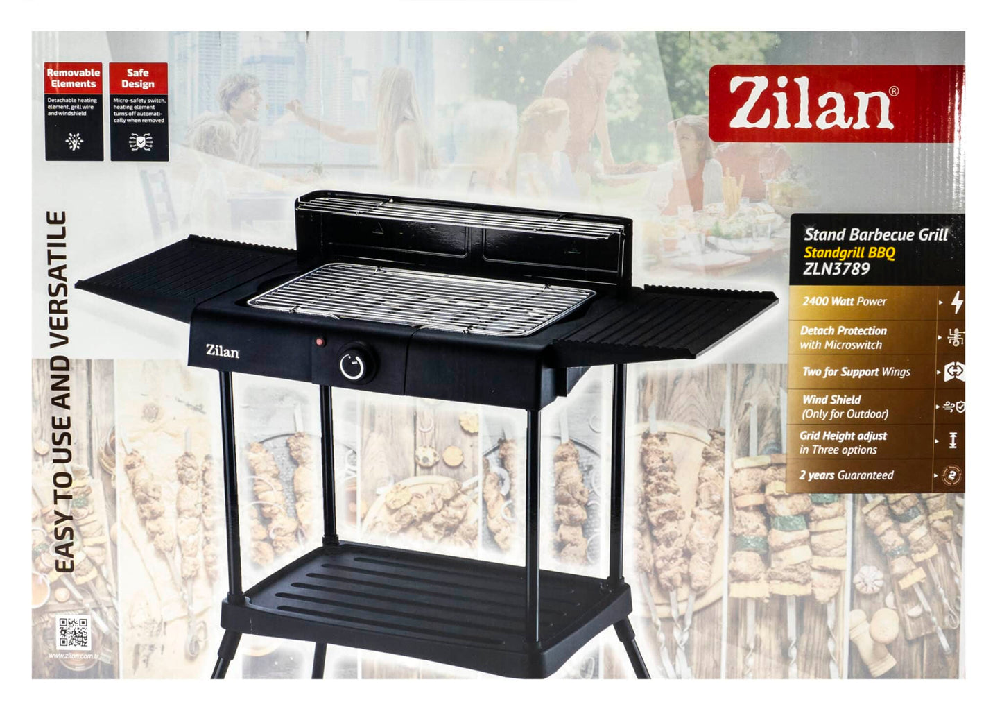 Gratar electric cu picior / ZLN 3789