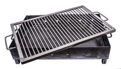 Gratar metalic pe carbuni cu sita din inox 60X40mm / ZTS 5484