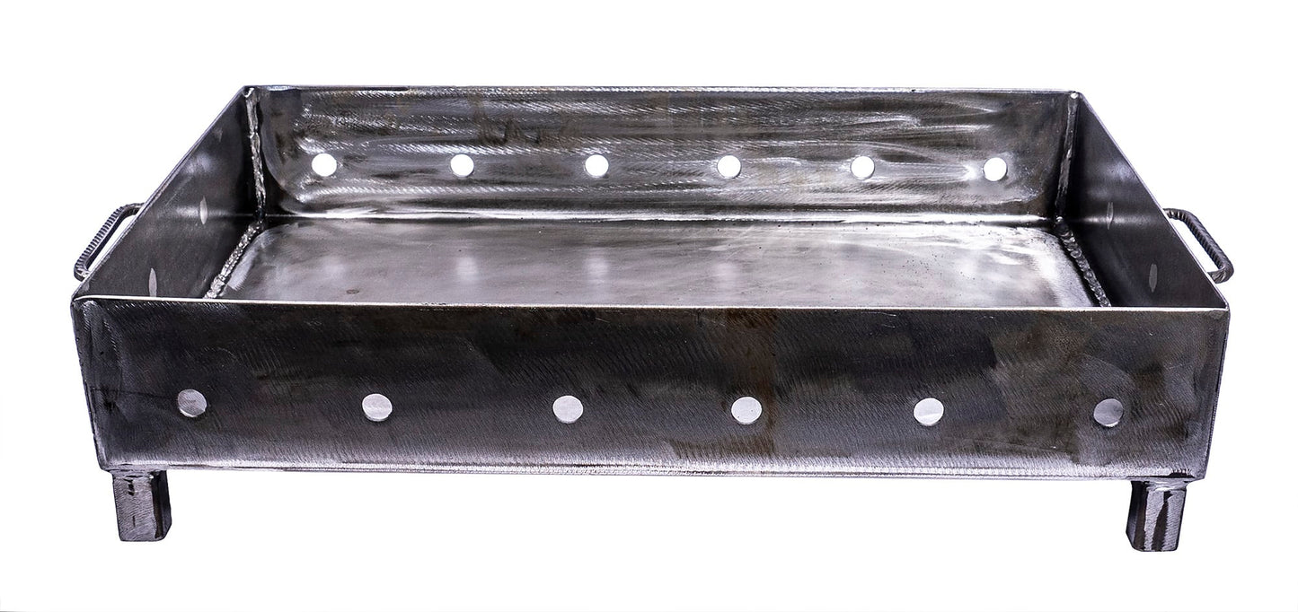 Gratar metalic pe carbuni cu sita din inox 60X40mm / ZTS 5484