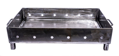 Gratar metalic pe carbuni cu sita din inox 60X40mm / ZTS 5484