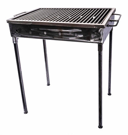 Gratar metalic pe carbuni cu sita din inox 60X40mm / ZTS 5484