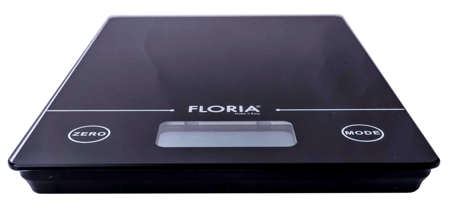 Cantar bucatarie digital, din sticla, 5kg, negru / ZLN1686