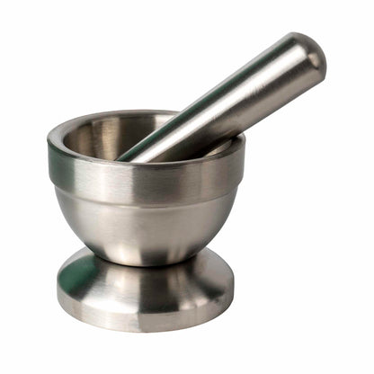 Mojar cu pistil, din inox, diametru 10 cm / ZLN 2645