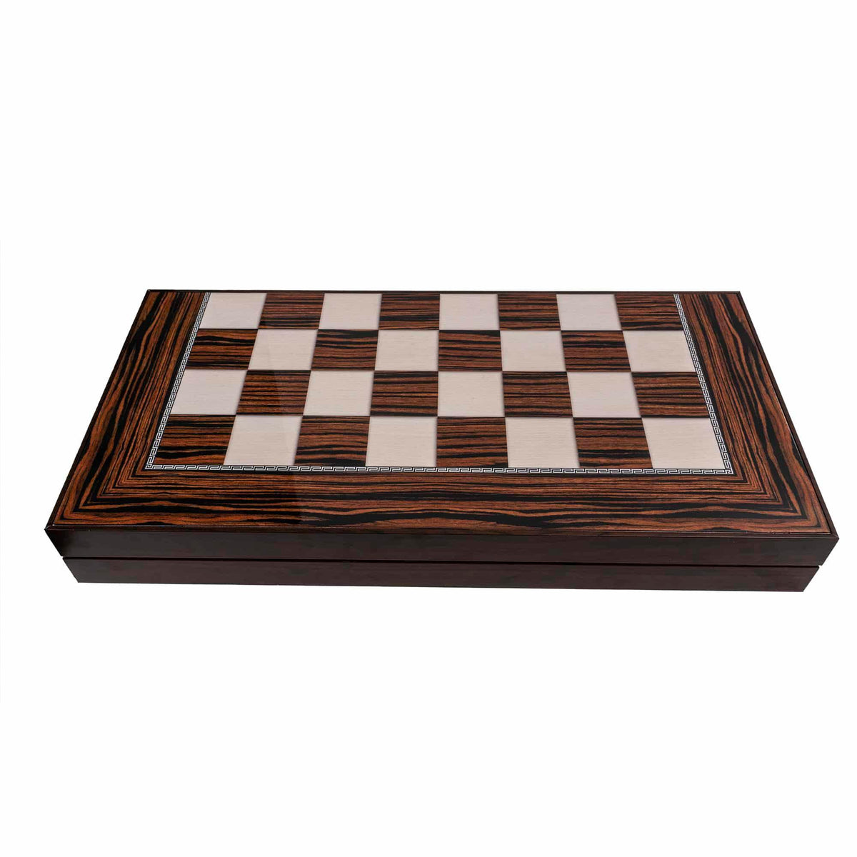 Joc de table din lemn lacuit 50x50 cm, abanoz / 987-6 - 221.ro