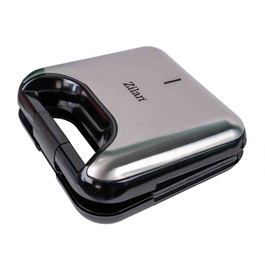 Sandwich-maker 5 in 1, putere 800 W, 5 tipuri de placi grill, culoare Negru/Inox / ZLN 3932