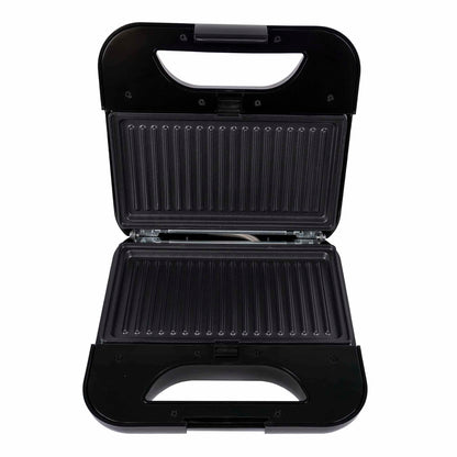 Sandwich-maker 5 in 1, putere 800 W, 5 tipuri de placi grill, culoare Negru/Inox / ZLN 3932