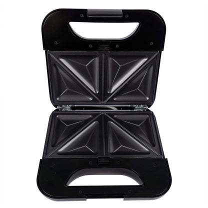 Sandwich-maker 5 in 1, putere 800 W, 5 tipuri de placi grill, culoare Negru/Inox / ZLN 3932