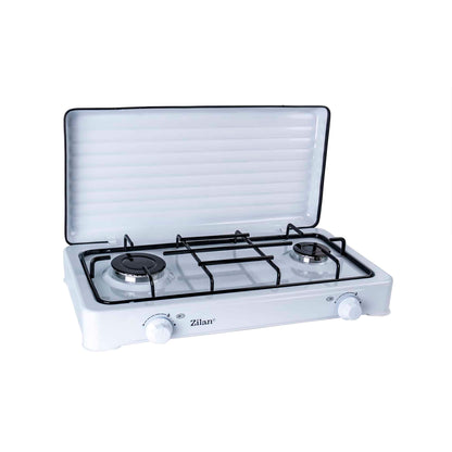 Aragaz 2 ochiuri, alimentare butelie, alb / ZLN 0025_1