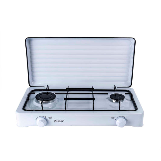 Aragaz 2 ochiuri, alimentare butelie, alb / ZLN 0025_1