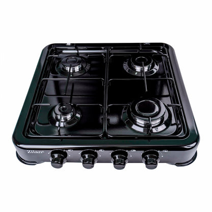 Aragaz 4 ochiuri, alimentare butelie, negru / ZLN 7079_1