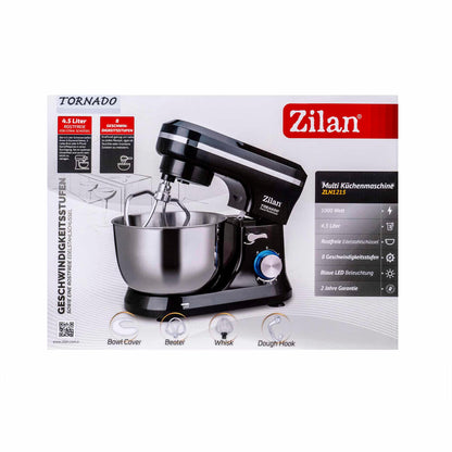 Mixer tornado cu bol, capacitate 4.5l, putere 1000W / ZLN 1215