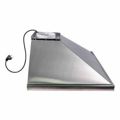 Hota incorporabila decorativa, dimensiuni 60 cm (latime) x 46 cm (adancime) x 21cm (inaltime), putere absorbtie 450 m3/h, argintiu / ZLN 1925