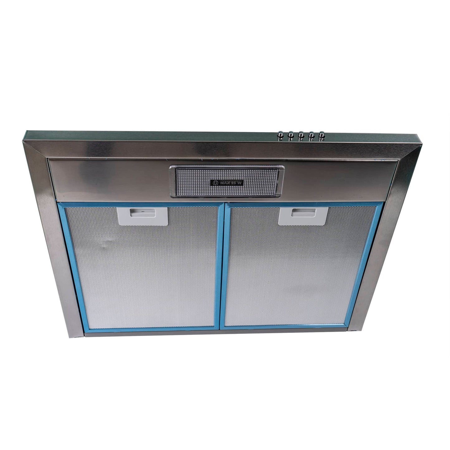 Hota incorporabila decorativa, dimensiuni 60 cm (latime) x 46 cm (adancime) x 21cm (inaltime), putere absorbtie 450 m3/h, argintiu / ZLN 1925