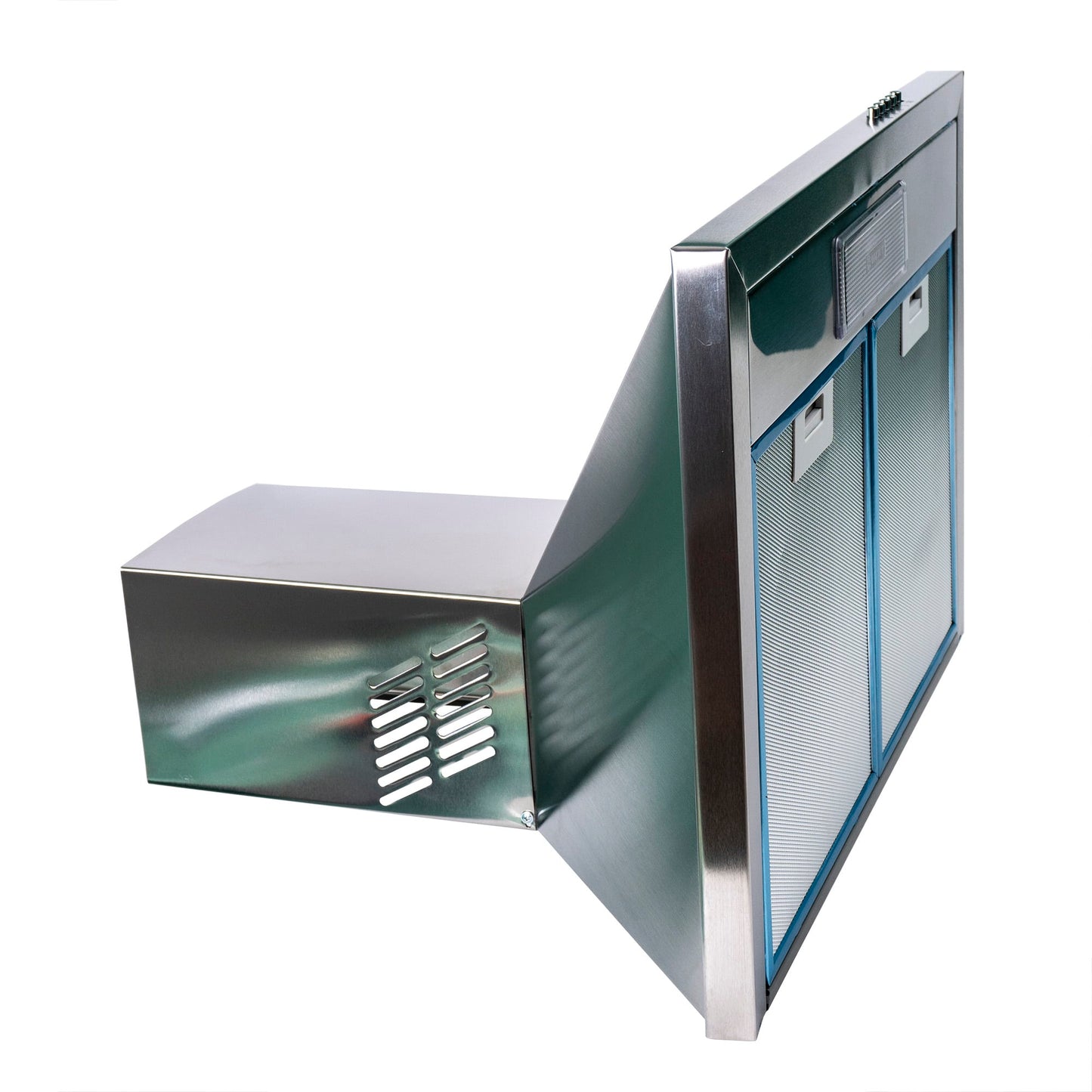 Hota incorporabila decorativa, dimensiuni 60 cm (latime) x 46 cm (adancime) x 21cm (inaltime), putere absorbtie 450 m3/h, argintiu / ZLN 1925