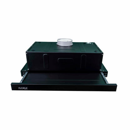 Pachet plita incorporabila inox (1918), 60x50x6 cm, gaz butelie sau gaz natural (duze de schimb incluse), hota 1 motor, putere 140W (1895), 60X50 / SET 30031