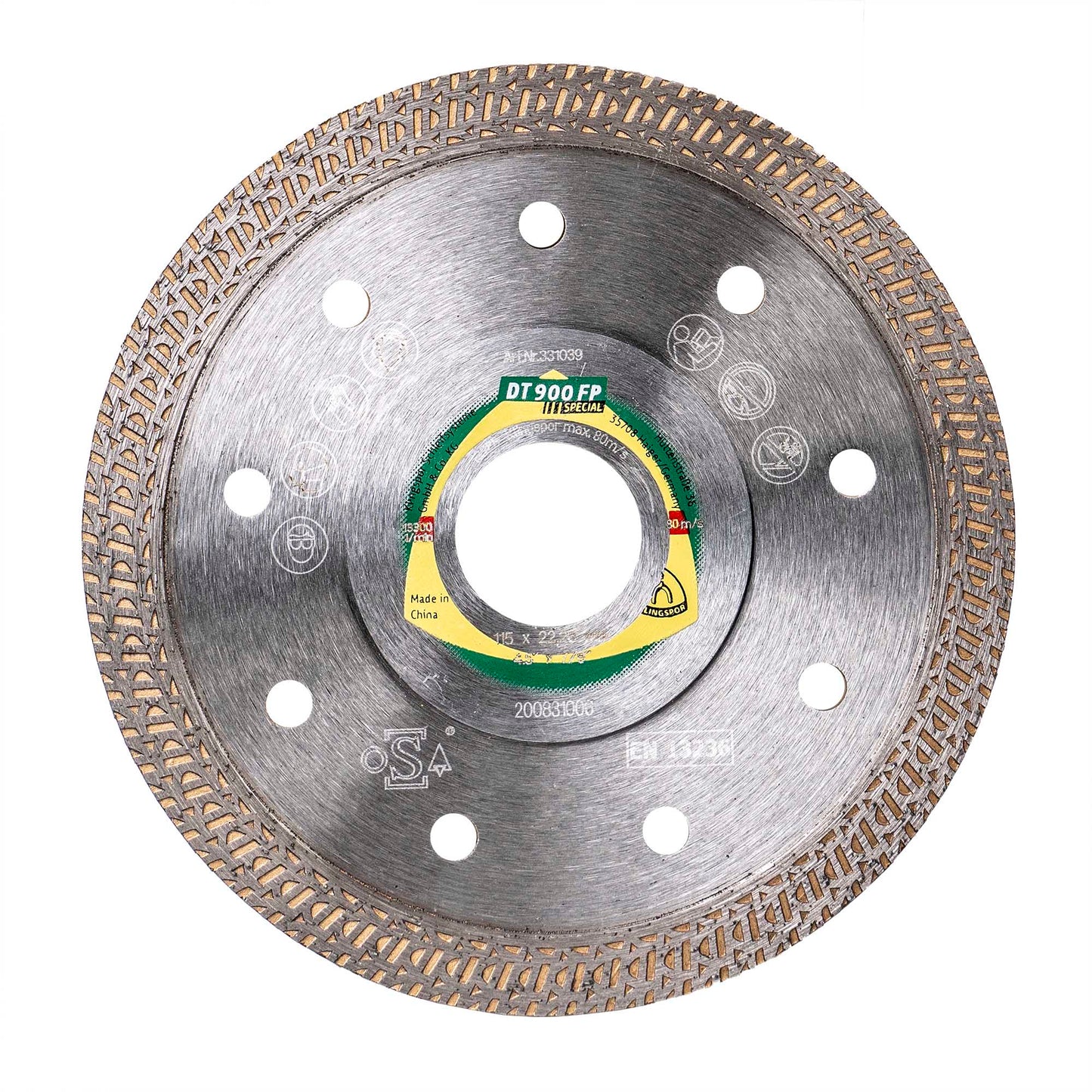 Disc diamantat de debitare Klingspor DT 900 FP Special, 115x22.23mm / EXT 331039