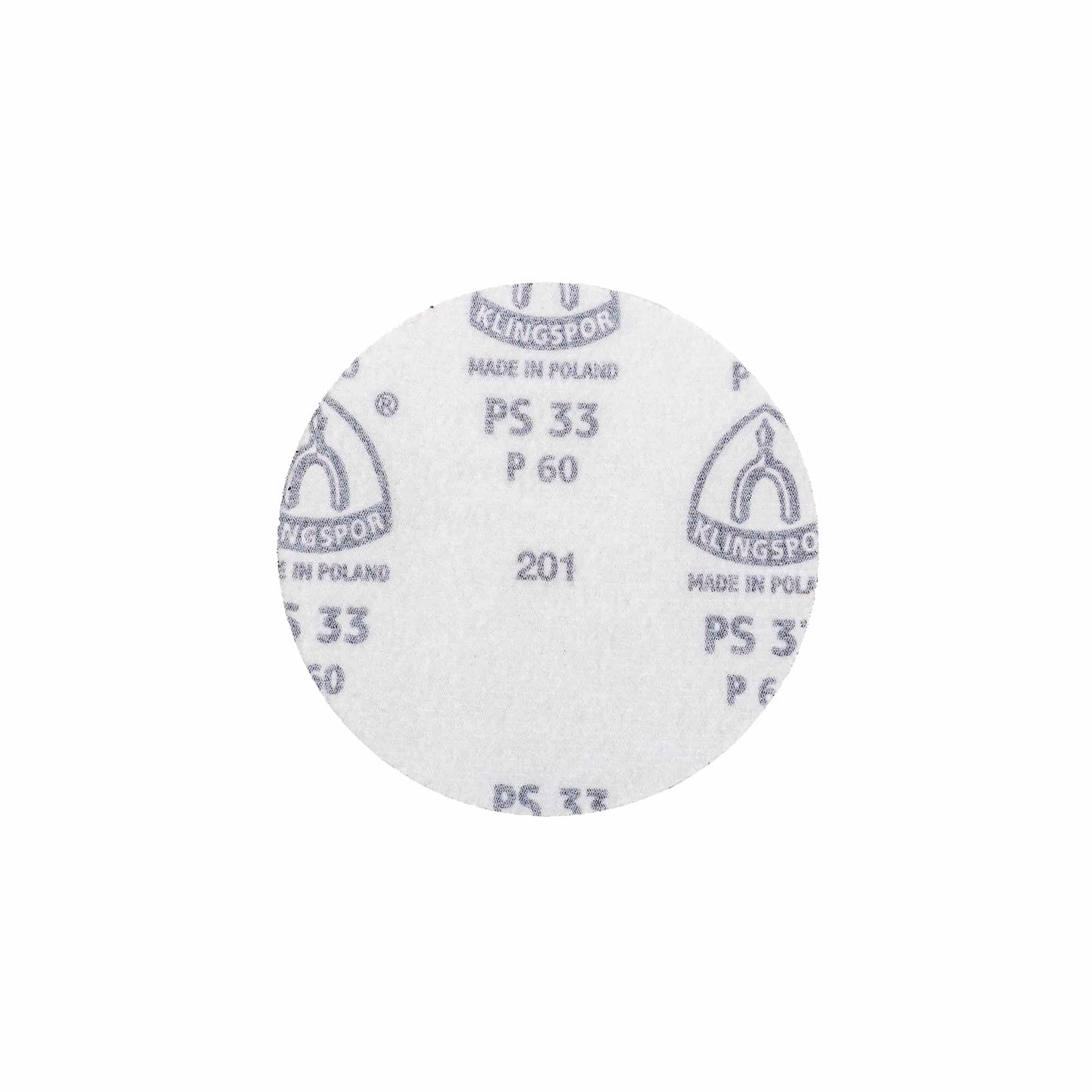 Disc autofixare Klingspor PS 33 CK, P60, 125mm / EXT 147604