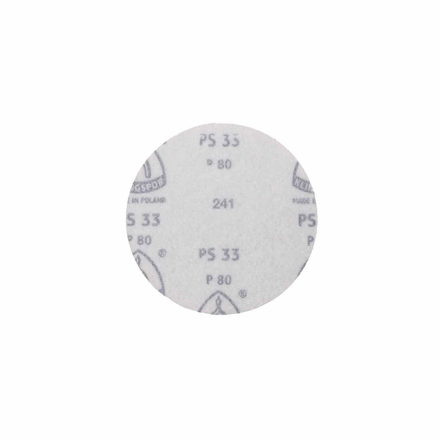 Disc autofixare Klingspor PS 33 CK, P80, 125mm / EXT 149055