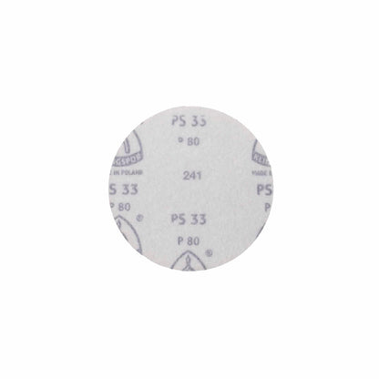 Disc autofixare Klingspor PS 33 CK, P80, 125mm / EXT 149055