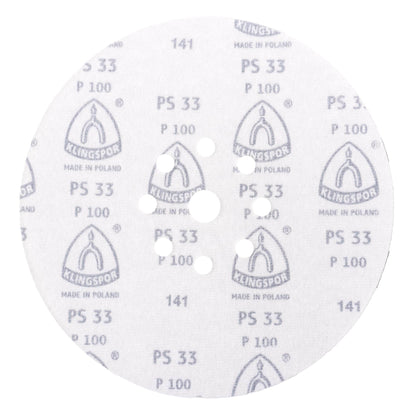 Disc autofixare Klingspor PS 33 CK, P100, 225mm, GLS 38 / EXT 294609