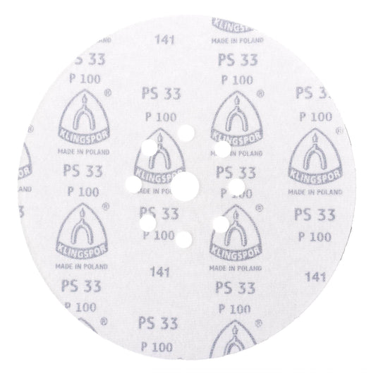 Disc autofixare Klingspor PS 33 CK, P100, 225mm, GLS 38 / EXT 294609