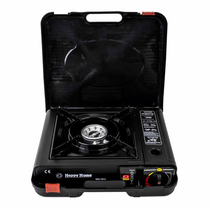 Pachet promo - Aragaz camping, aprindere automata, negru, AD-1 + 3 butelii 410ml / SET 30059 - 221.ro